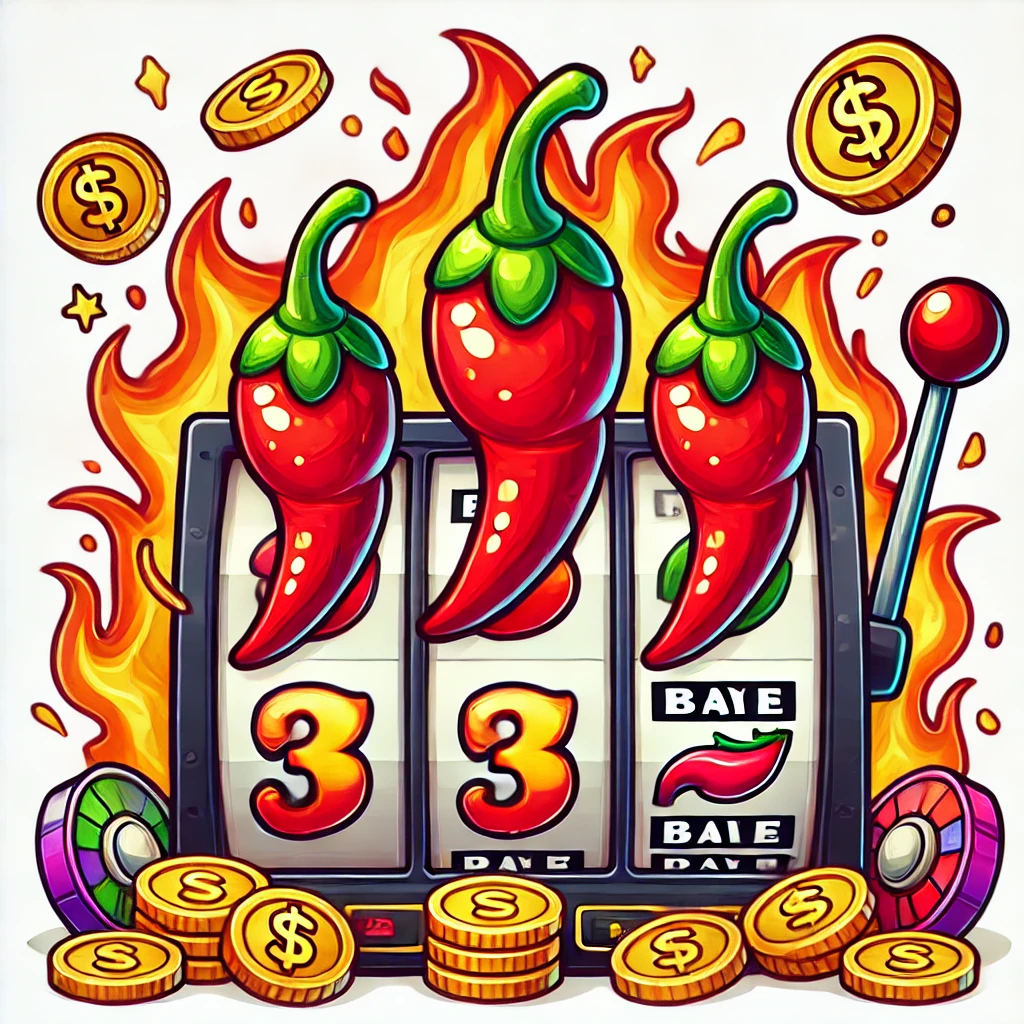 3 heiße Chilis