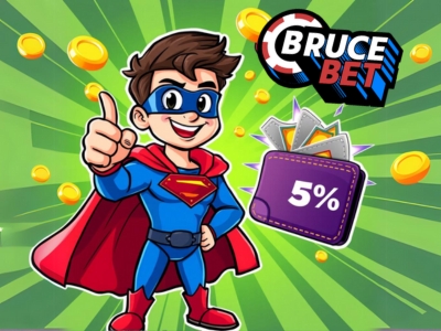 Cashback-Angebote gibt es bei Bruce Bet